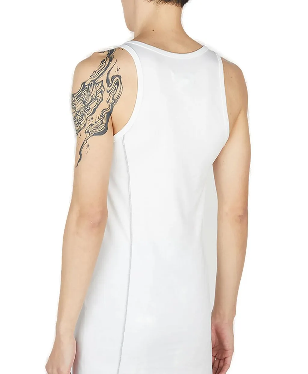 Sulvam Jersey Long Tank Top