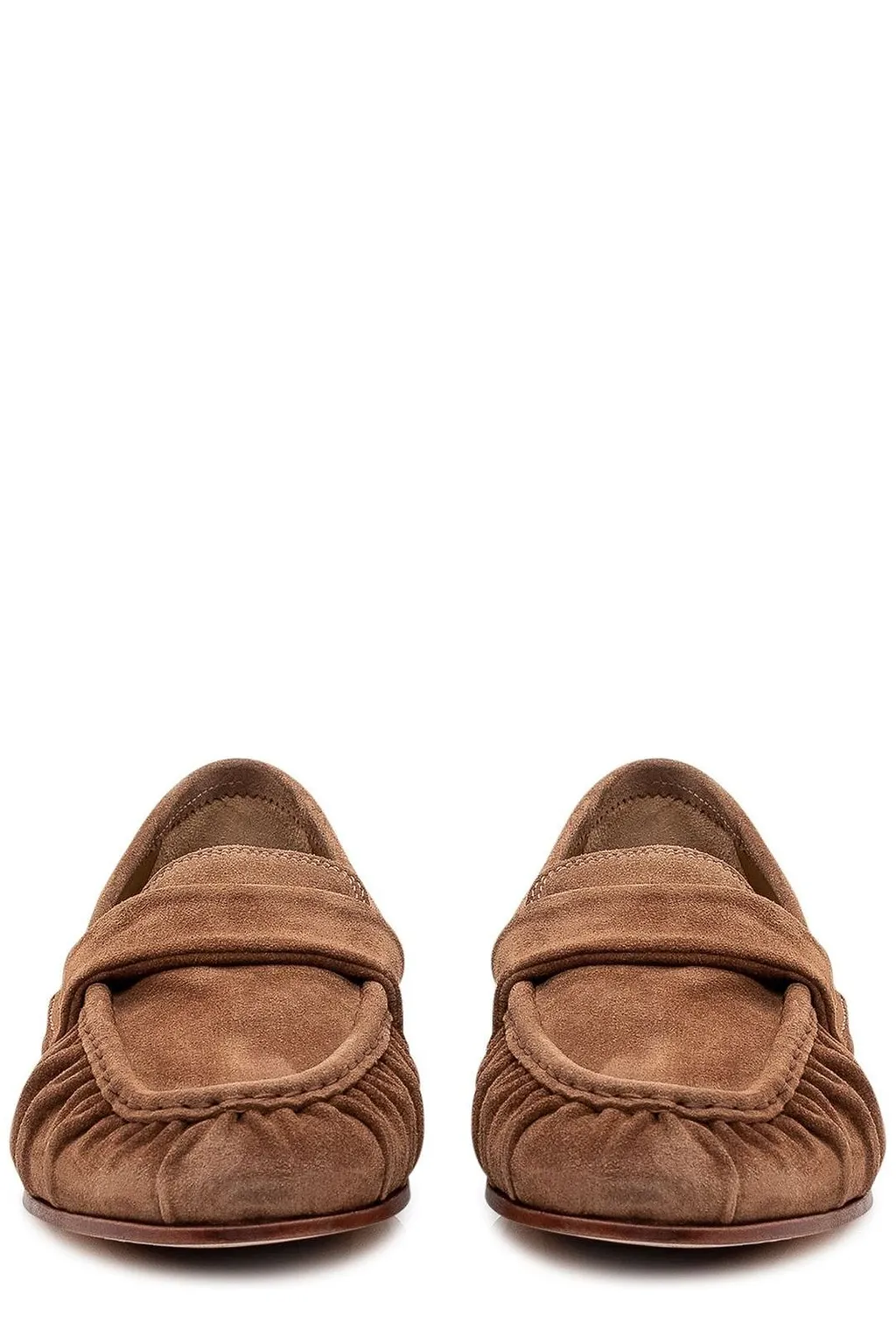 Sturlini Ruched Strap Moccasins
