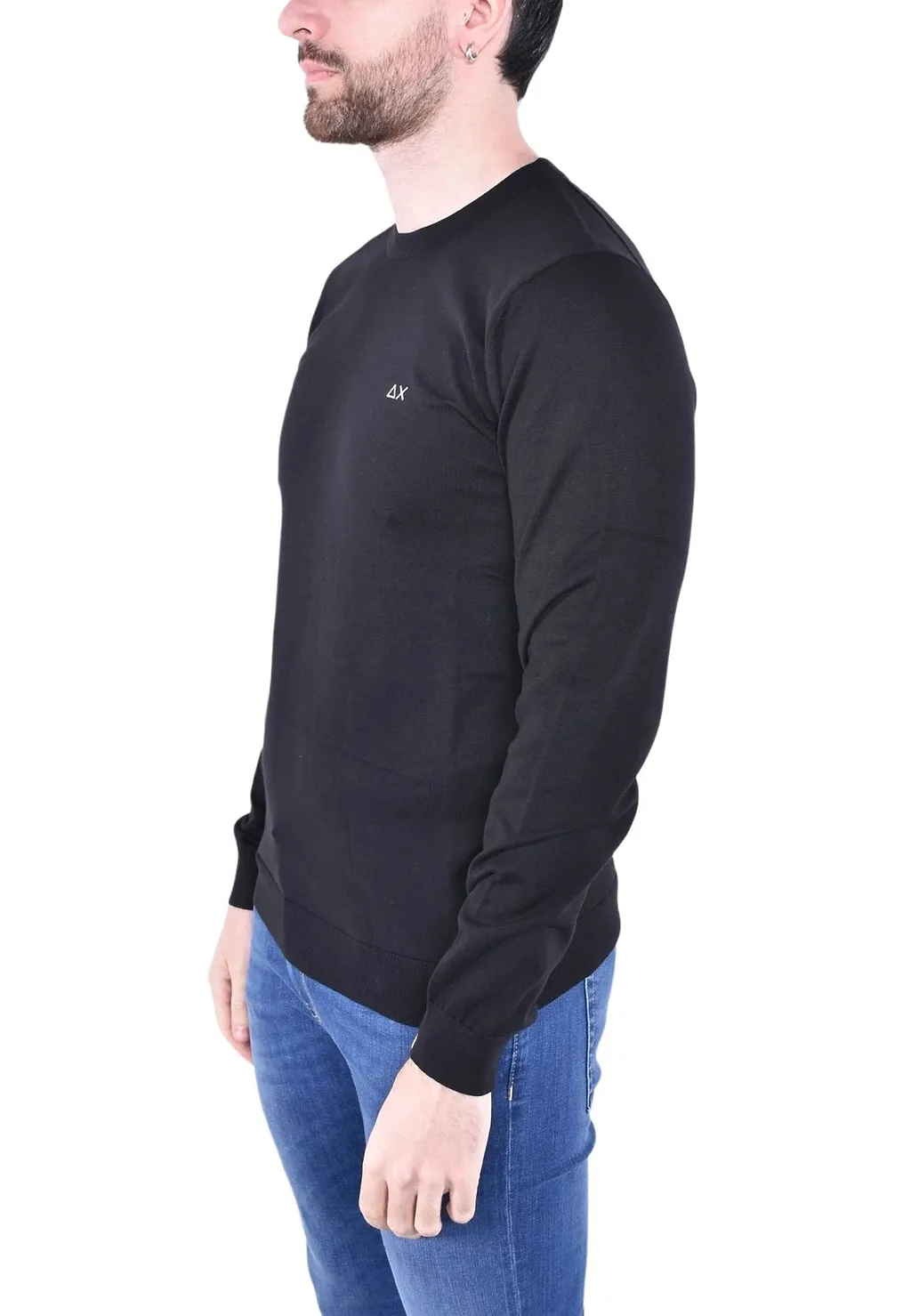 Sun 68 Crew Neck Logo Jumper
