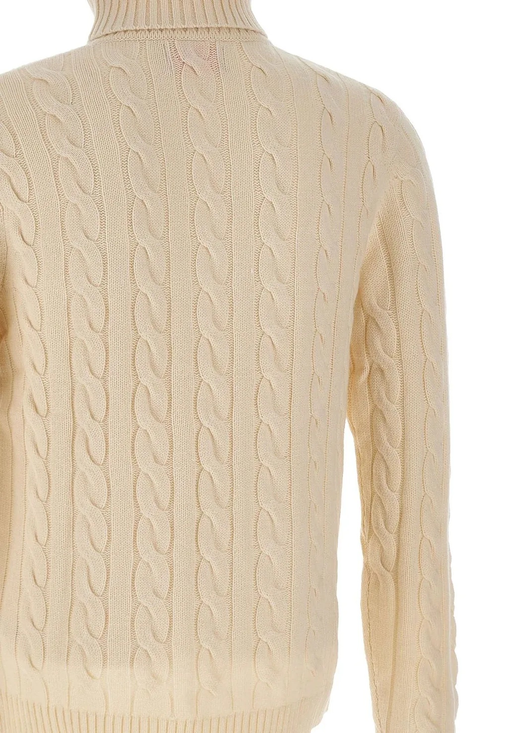 Sun 68 Cable-Knit Turtleneck Knitted Sweater
