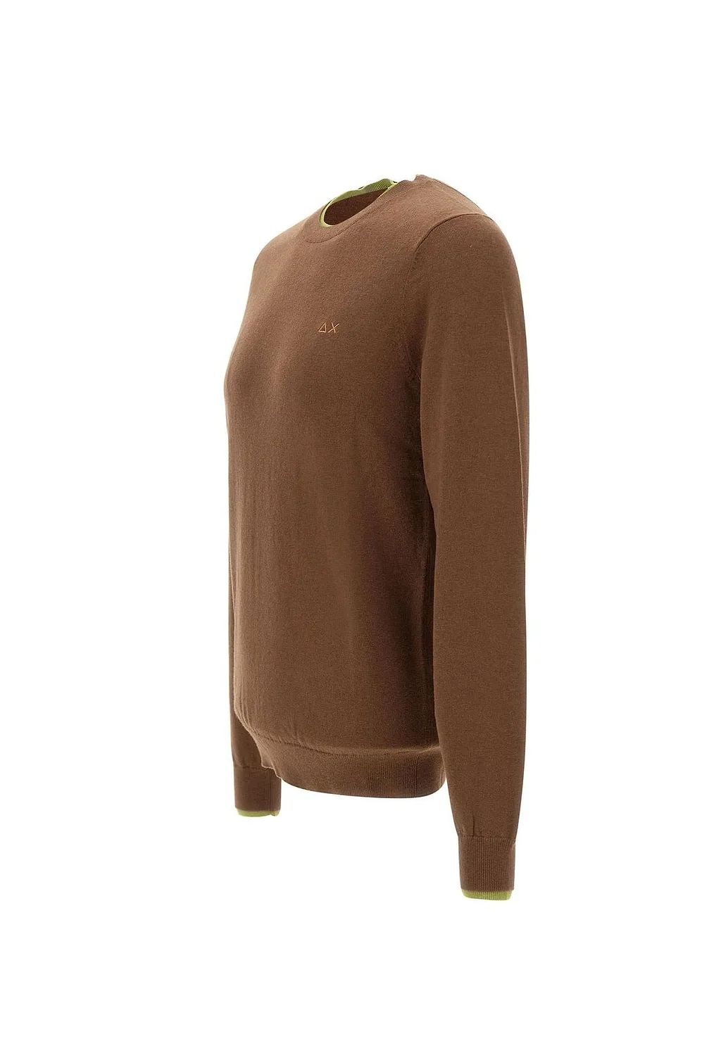 Sun 68 Contrast Trim Knitted Sweater
