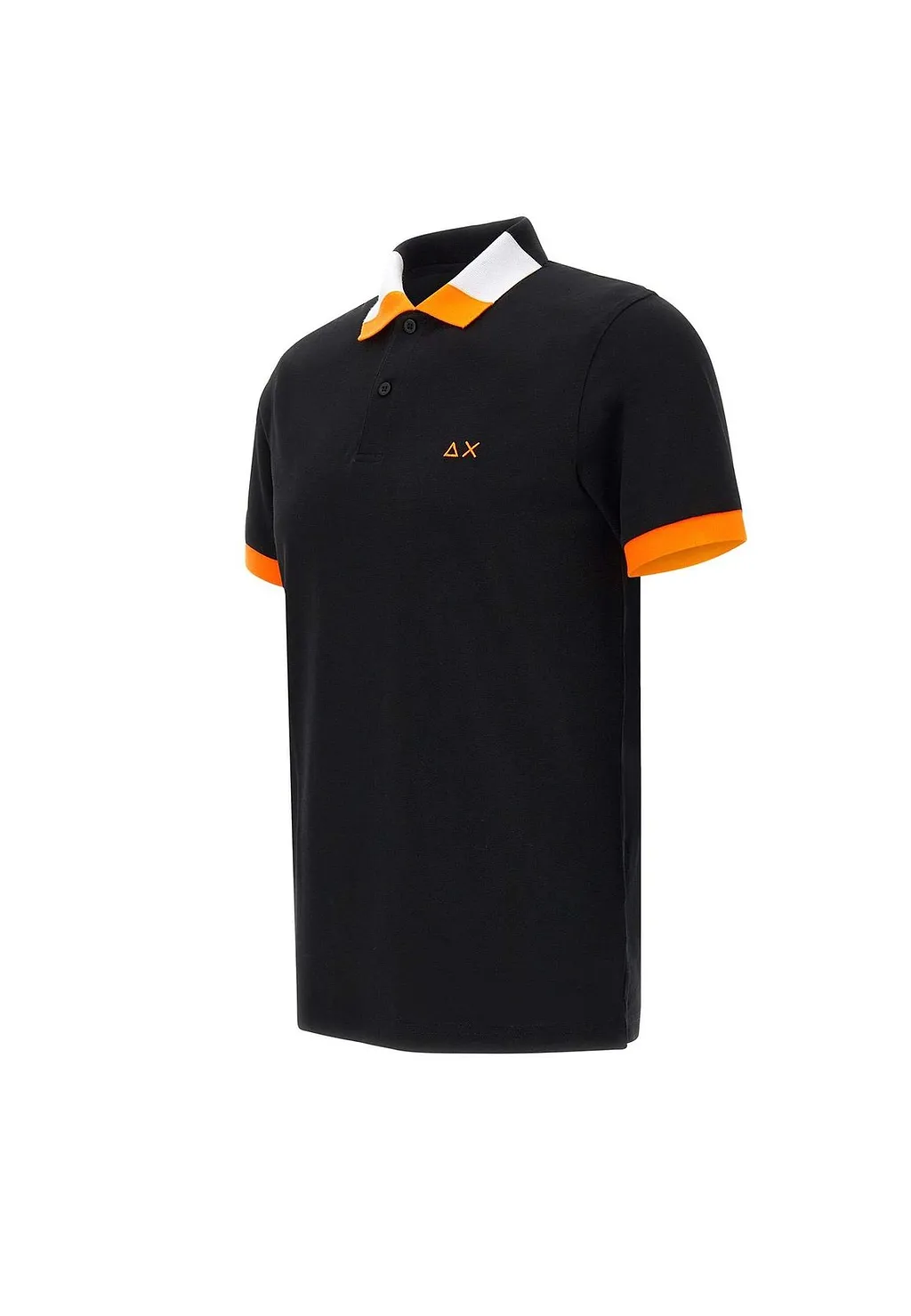 Sun 68 Contrast Trim Polo Shirt