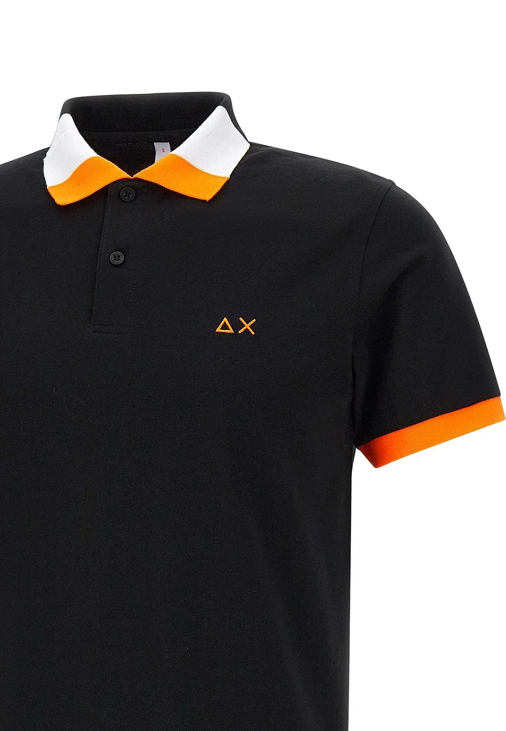 Sun 68 Contrast Trim Polo Shirt