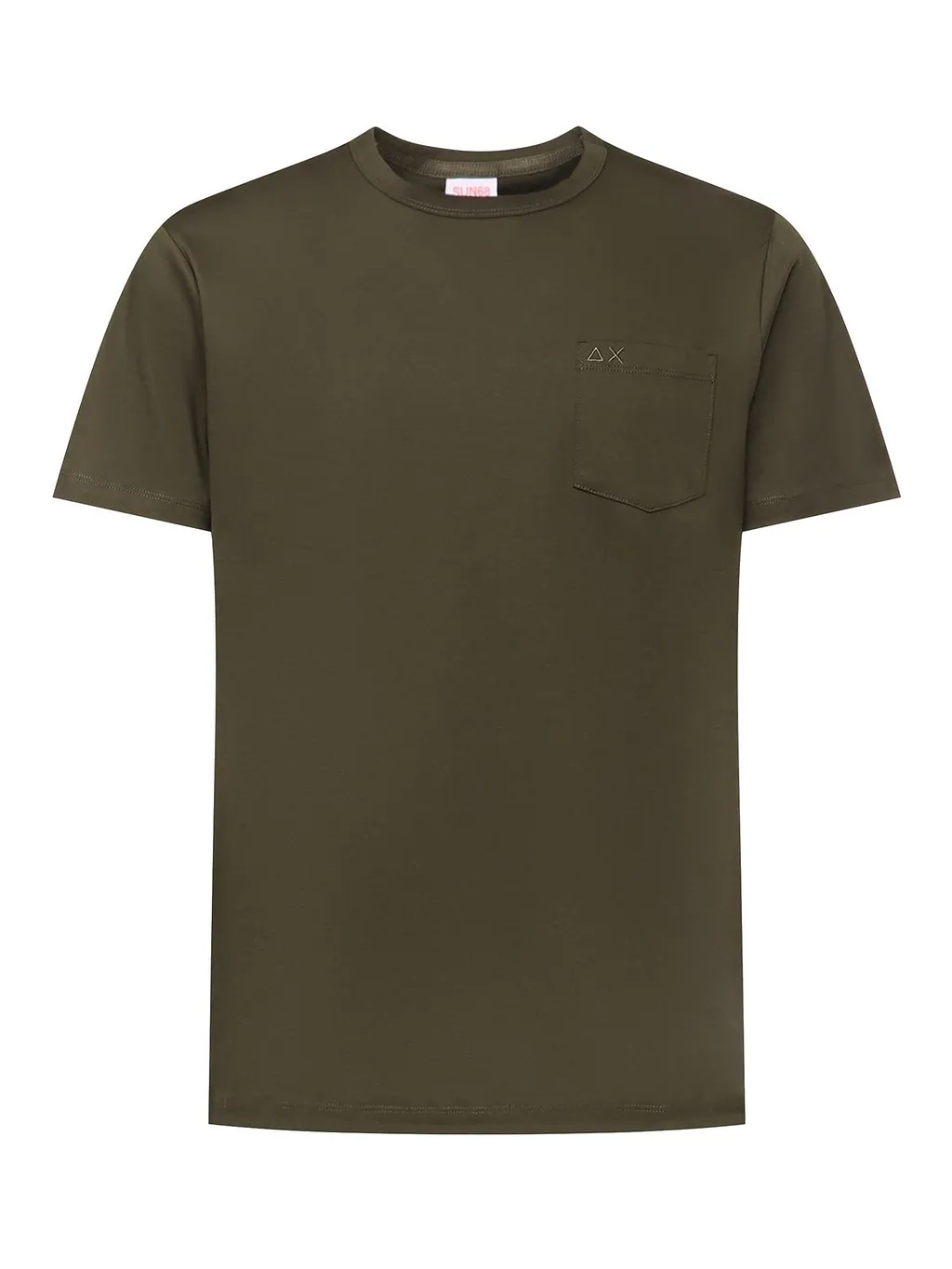 Sun 68 Embroidered Logo T-Shirt