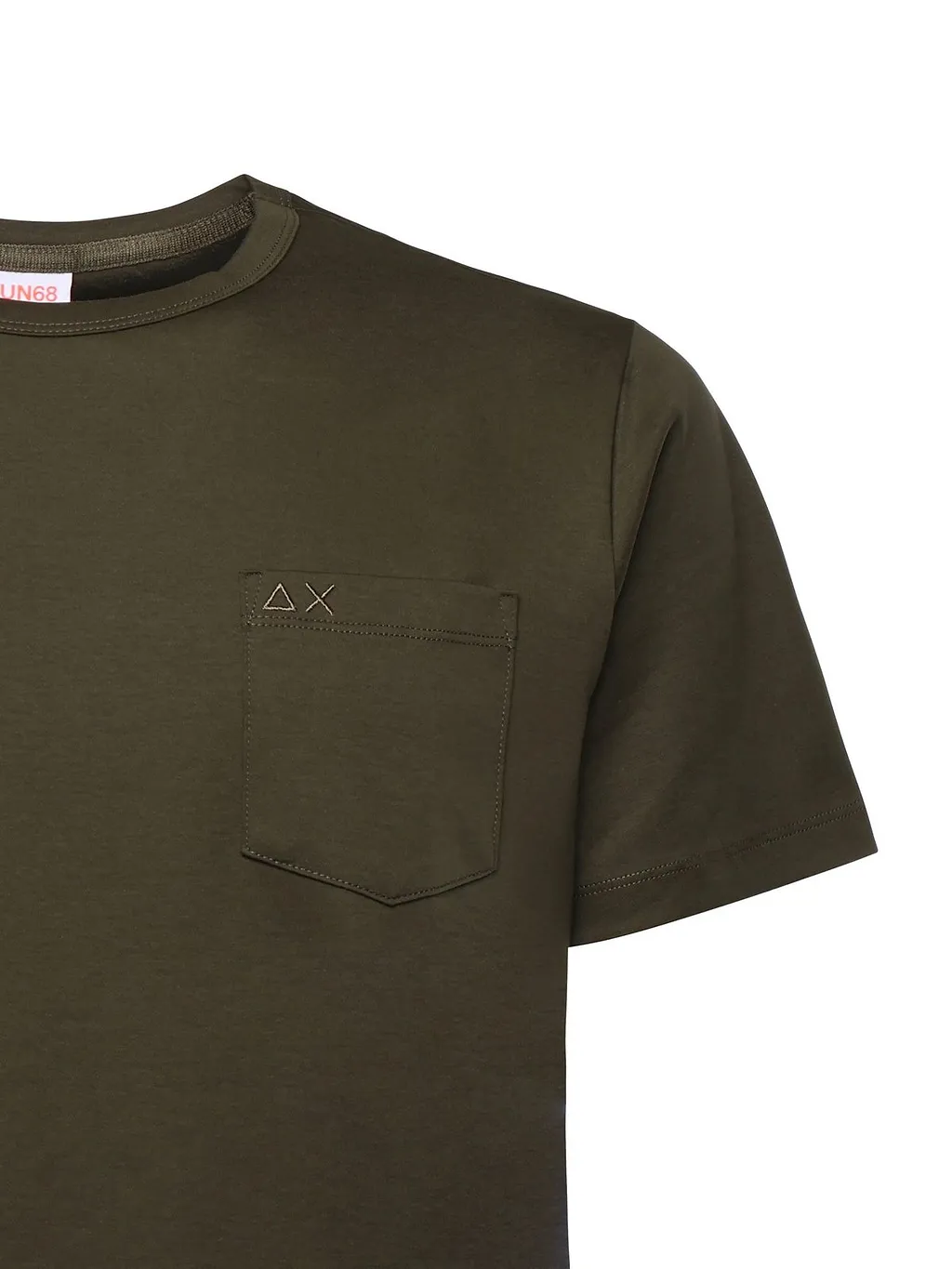 Sun 68 Embroidered Logo T-Shirt
