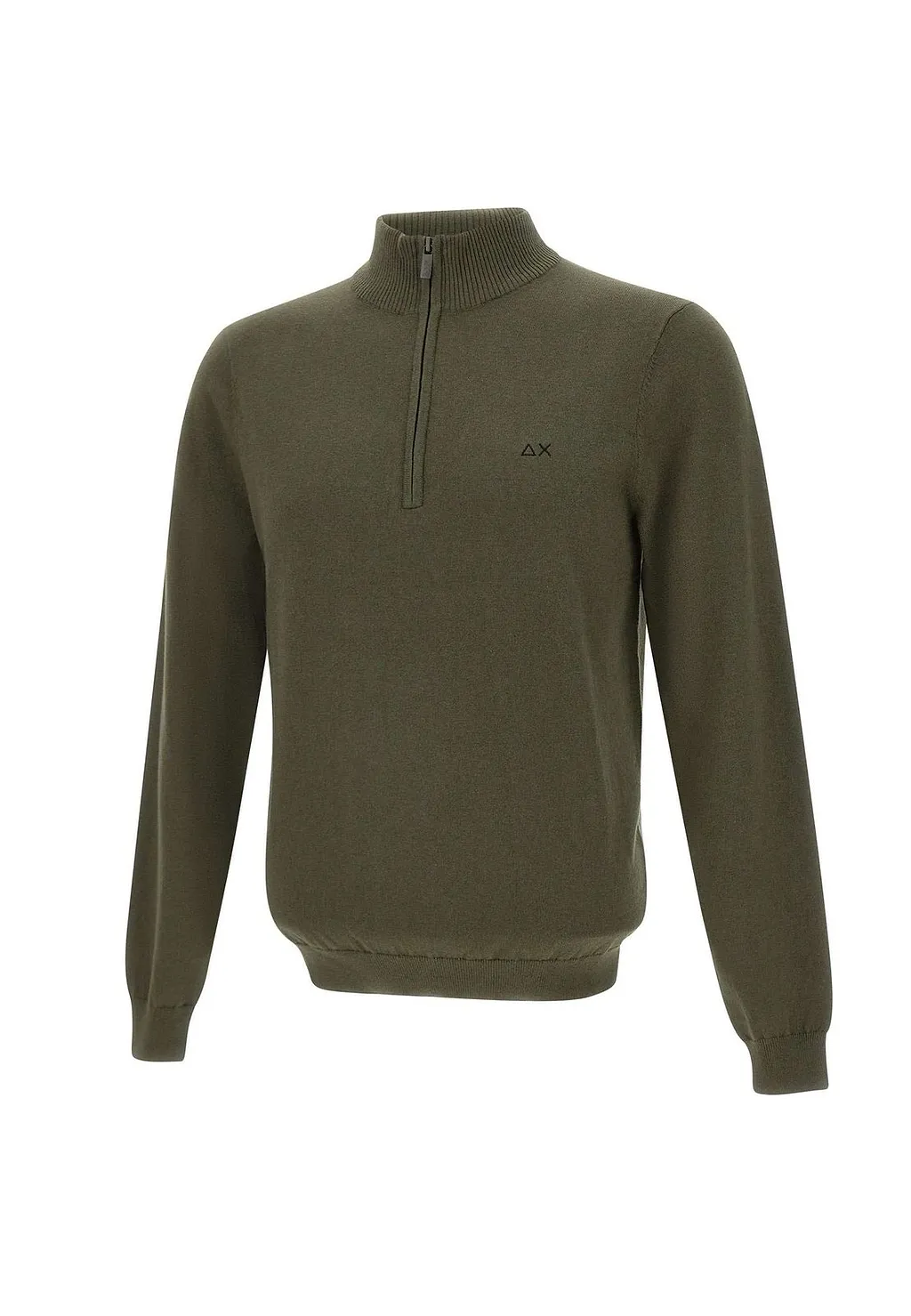 Sun 68 Everyday Half Zip Knitted Sweater