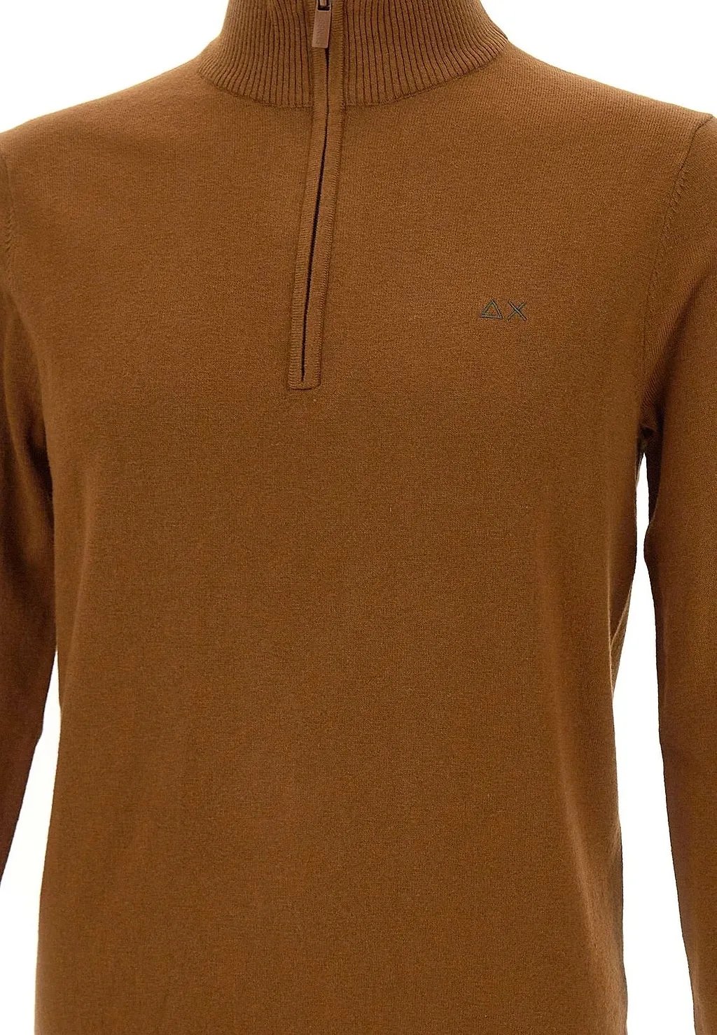 Sun 68 Everyday Half Zip Knitted Sweater