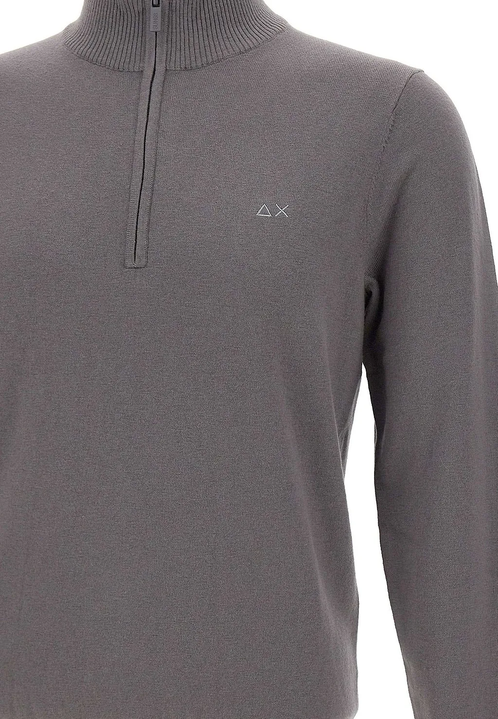 Sun 68 Everyday Half Zip Knitted Sweater