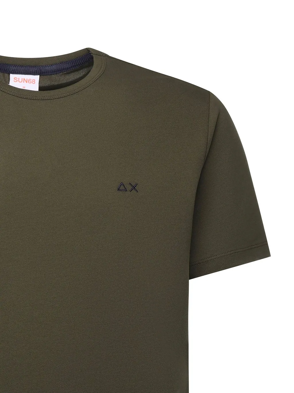 Sun 68 Embroidered Logo T-Shirt