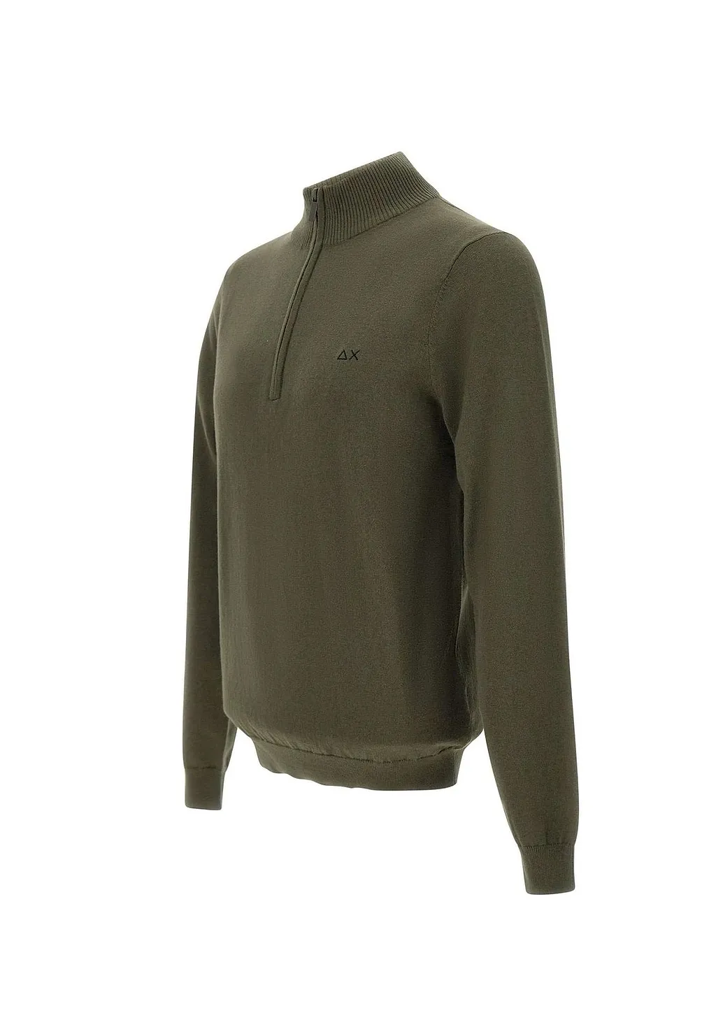 Sun 68 Everyday Half Zip Knitted Sweater