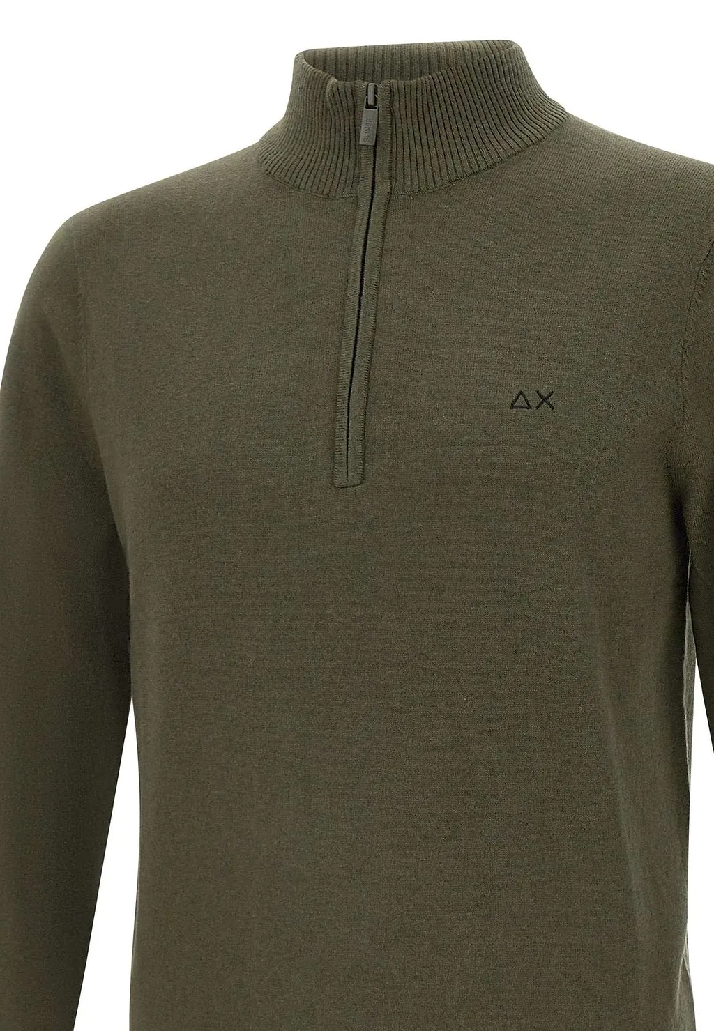 Sun 68 Everyday Half Zip Knitted Sweater