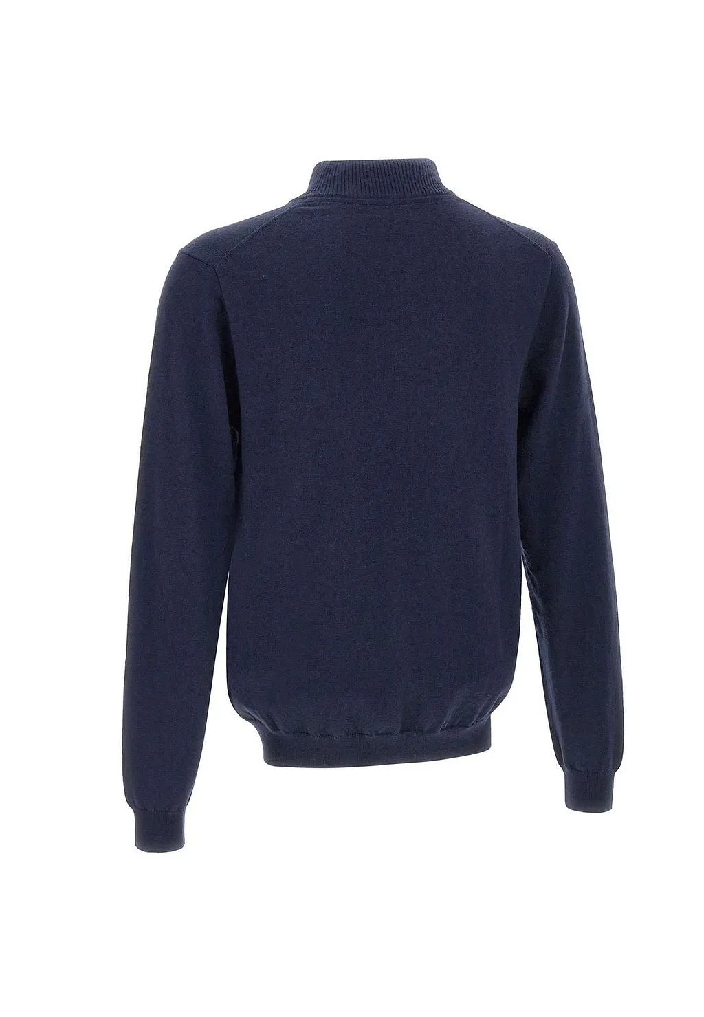 Sun 68 Half Zip High Collar Sweater