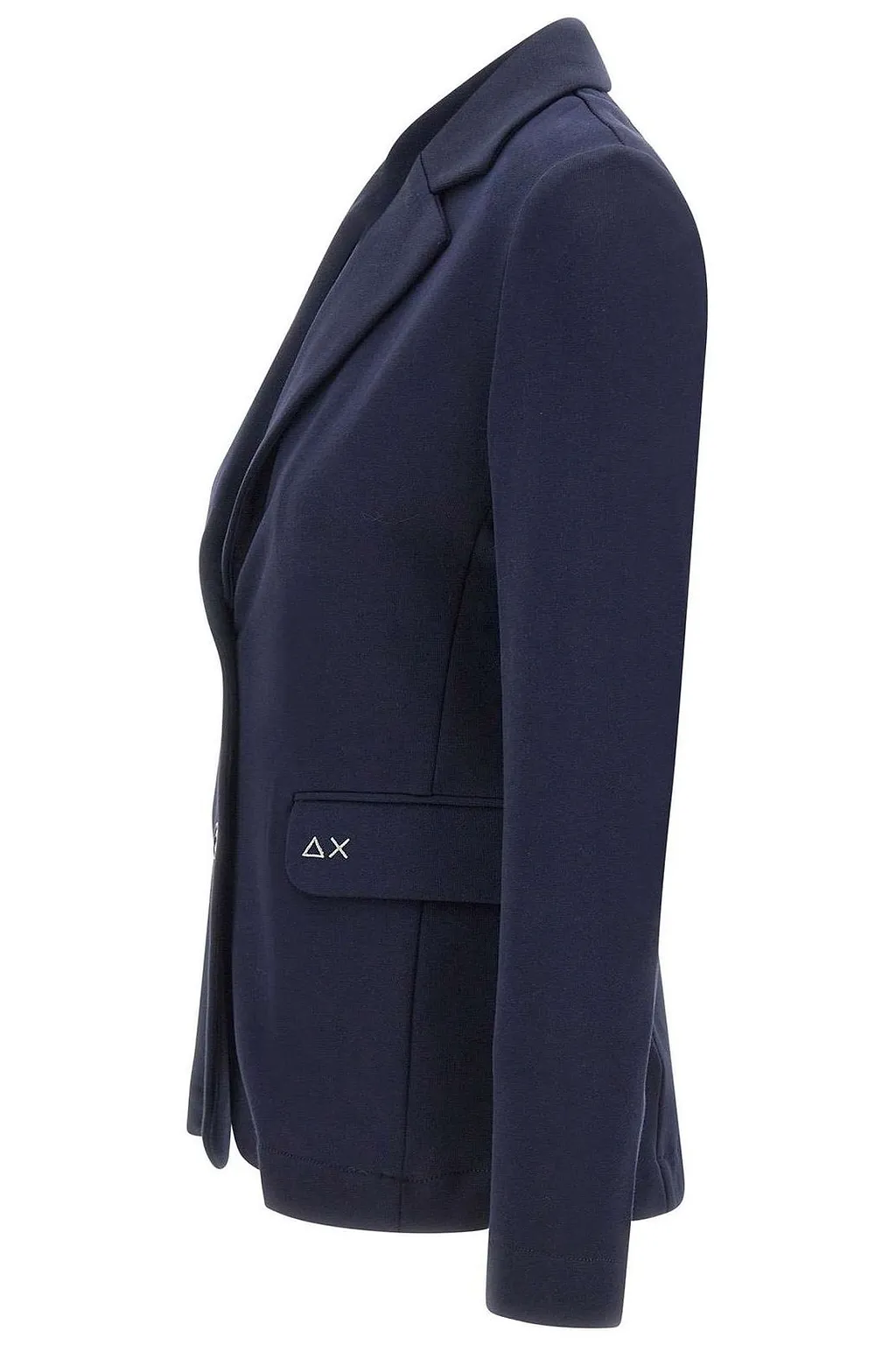 Sun 68 Fleece Single-Breasted Blazer