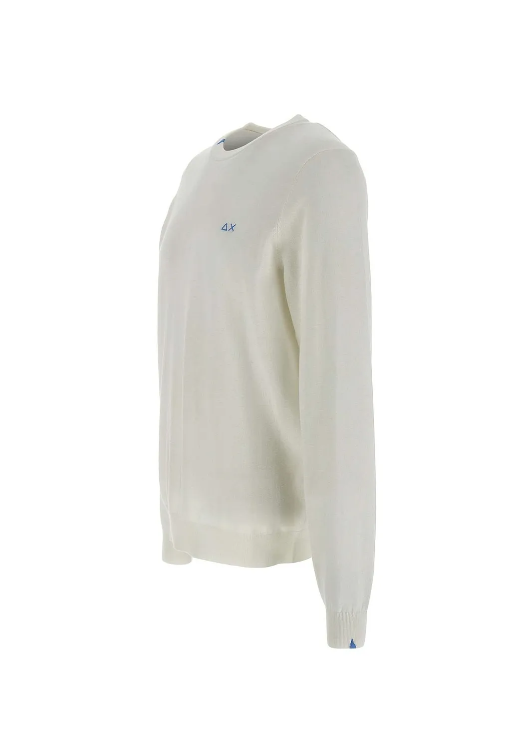 Sun 68 Logo Crew Neck Knitted Sweater