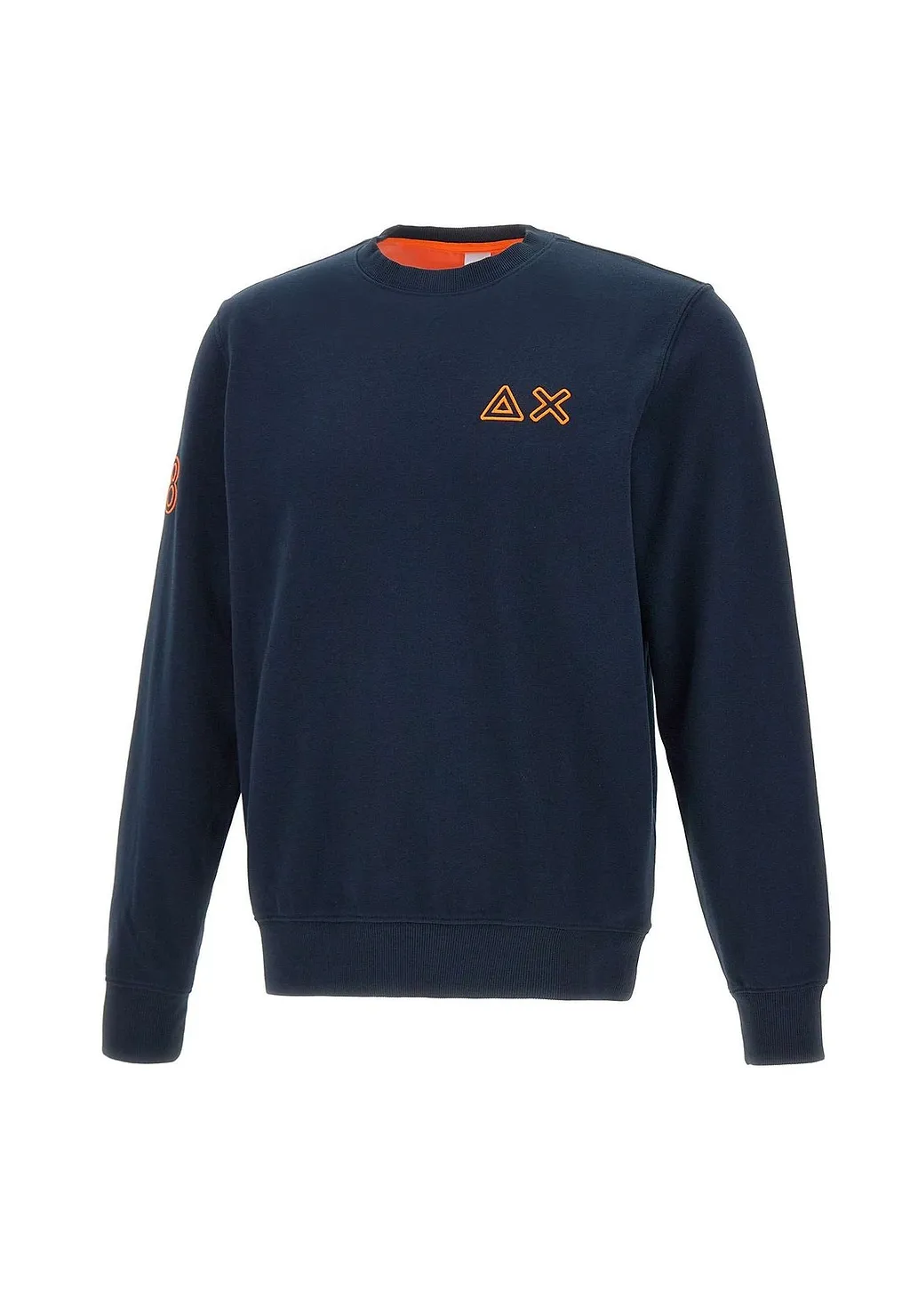Sun 68 Logo Crew Neck Sweatshirt