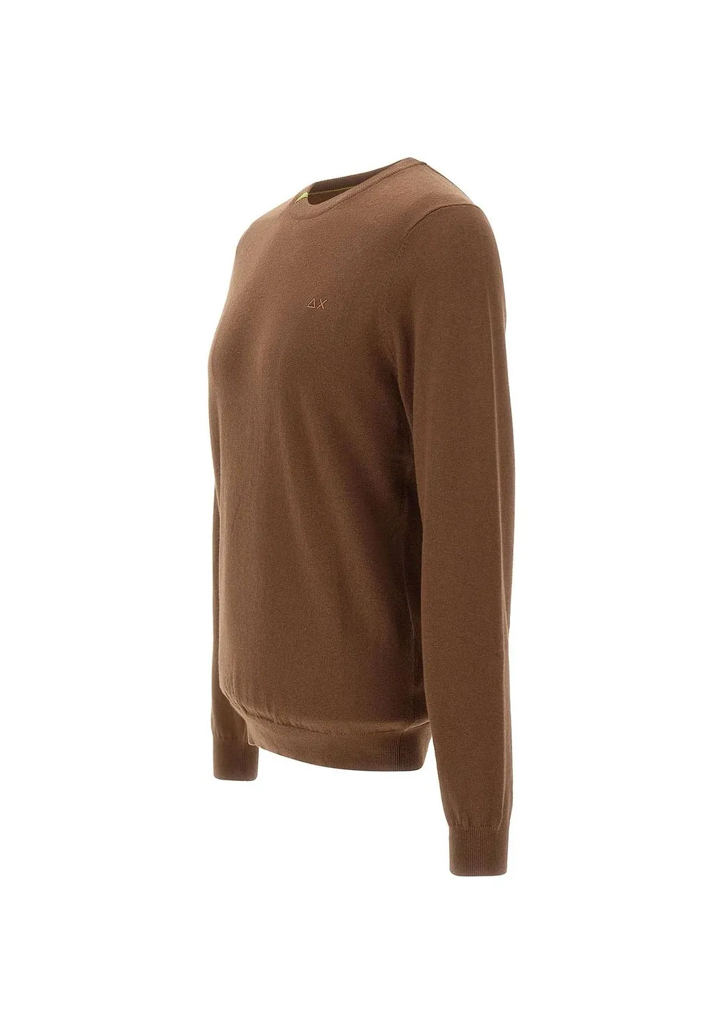 Sun 68 Logo Crew Neck Knitted Sweater