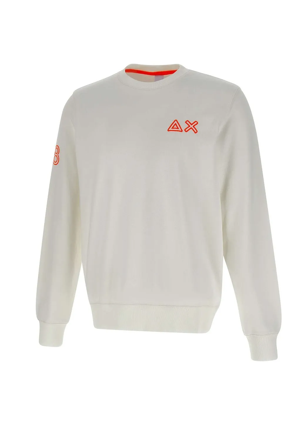 Sun 68 Logo Crew Neck Sweatshirt