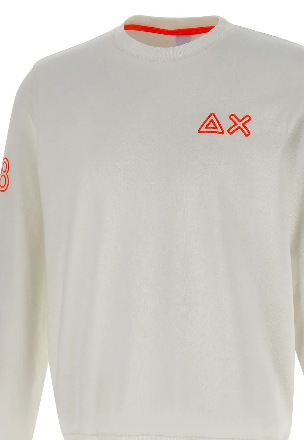 Sun 68 Logo Crew Neck Sweatshirt