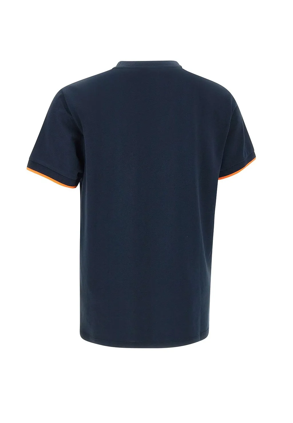 Sun 68 Logo Embroidered Crewneck T-Shirt