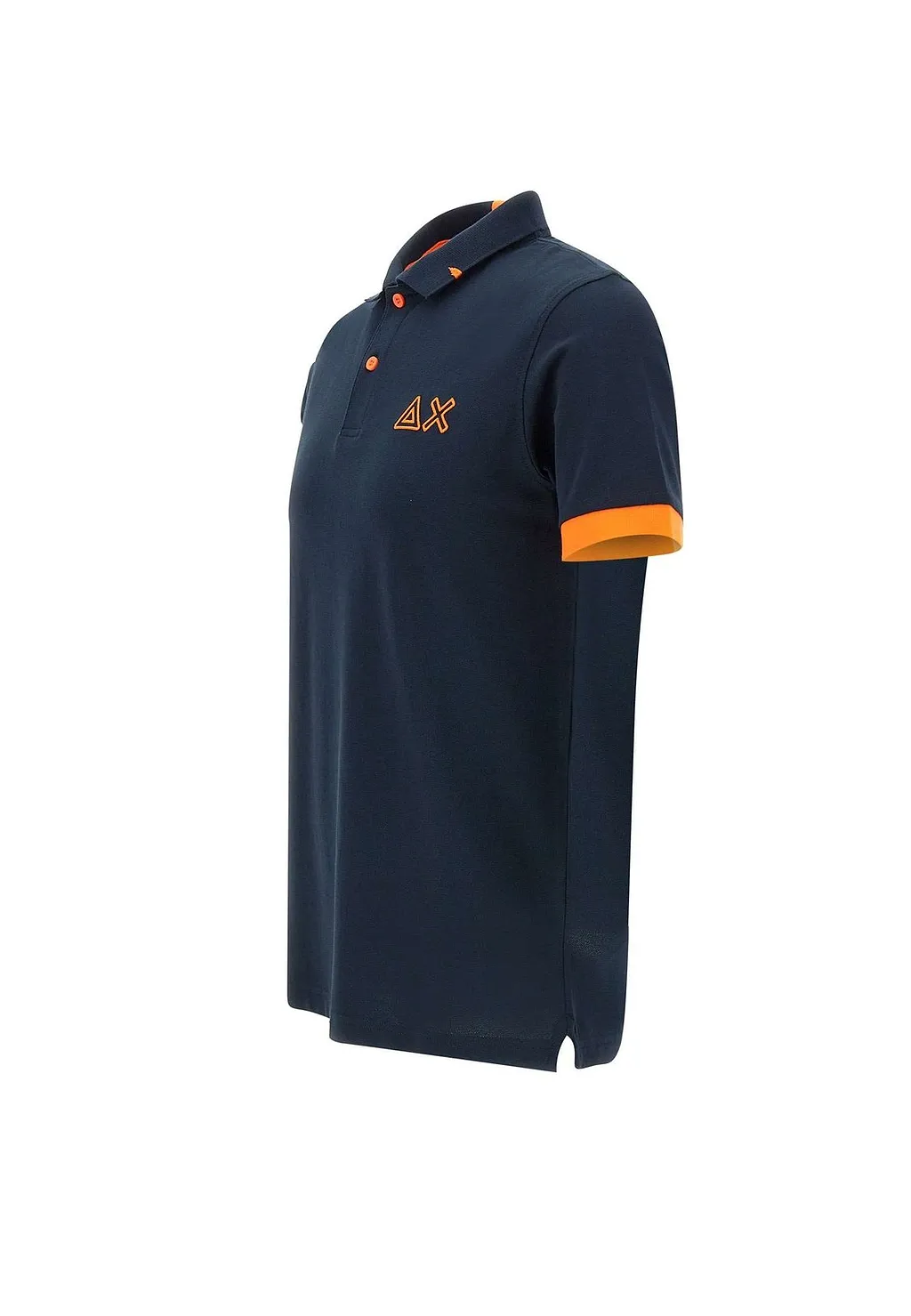 Sun 68 Logo Embroidered Polo Shirt