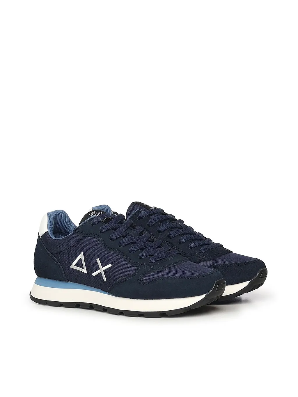 Sun 68 Logo Patch Sneakers