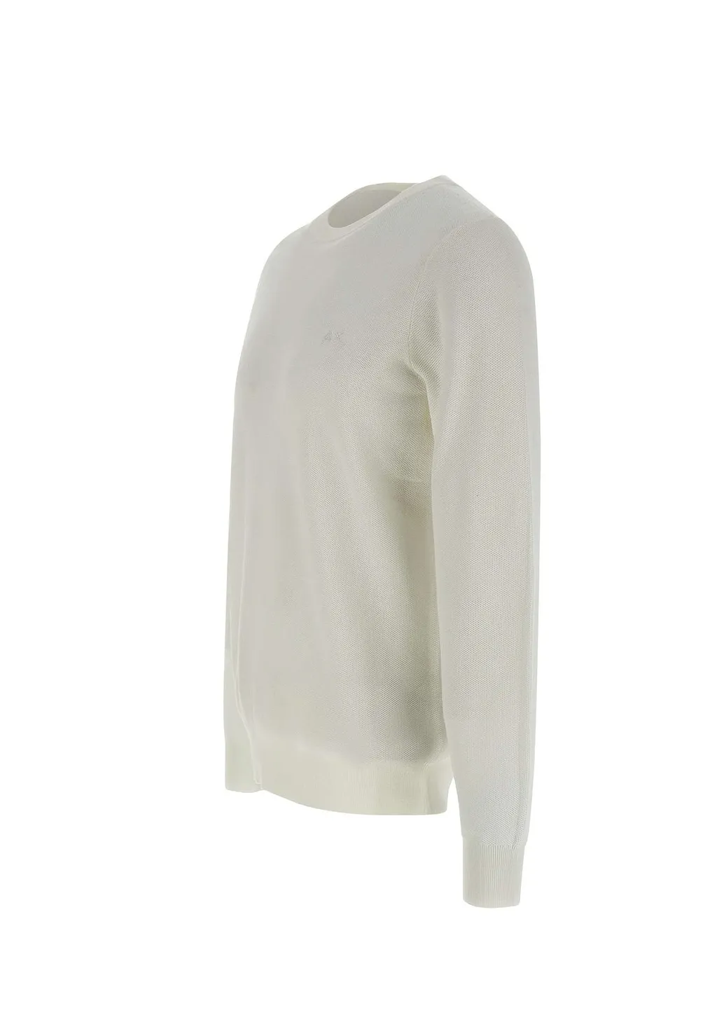 Sun 68 Micro Honeycomb Crew Knitted Jumper