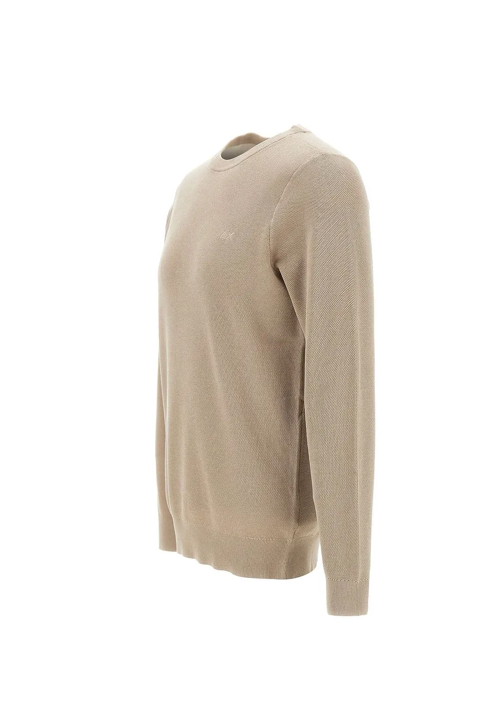 Sun 68 Micro Honeycomb Crew Knitted Sweater