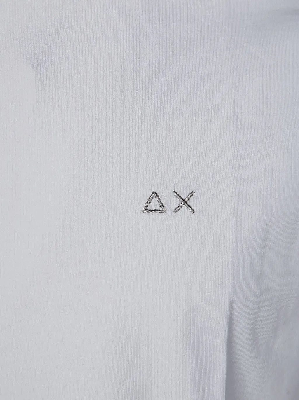 Sun 68 Logo Printed Crewneck T-Shirt