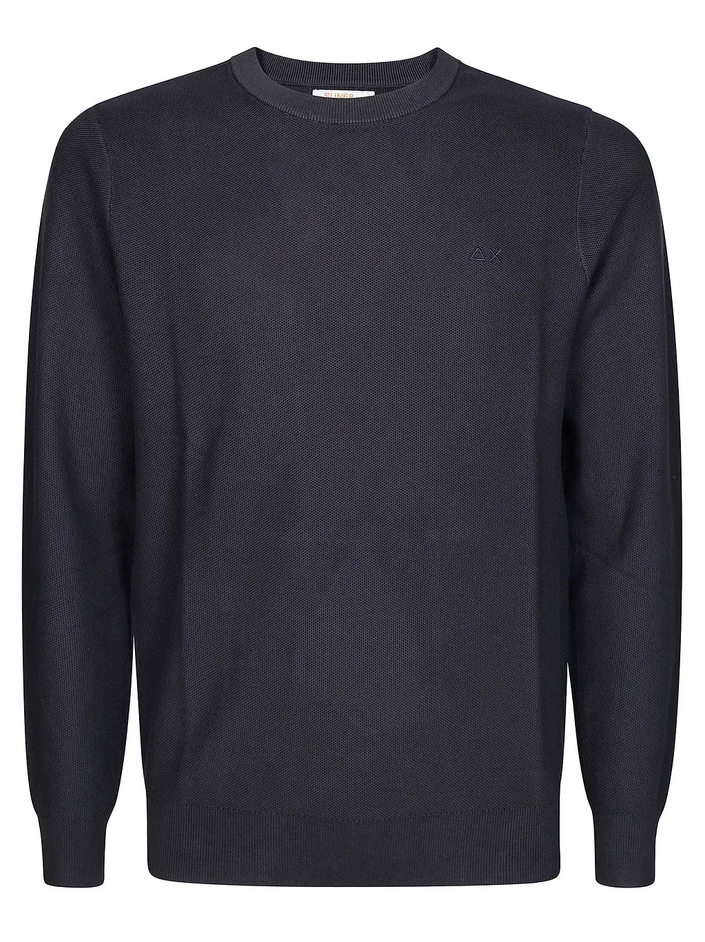 Sun 68 Micro Honeycomb Crew Knitted Jumper