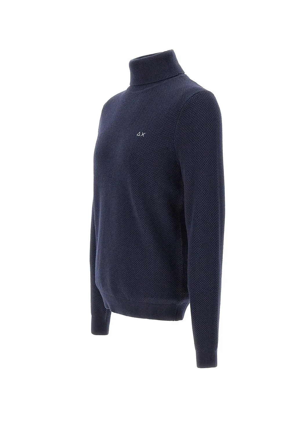 Sun 68 Textured Turtleneck Knitted Sweater