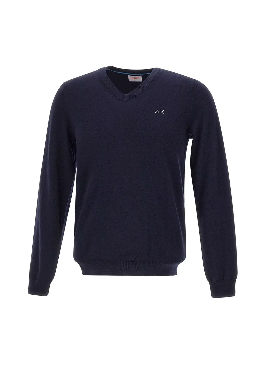 Sun 68 V-Neck Knitted Jumper
