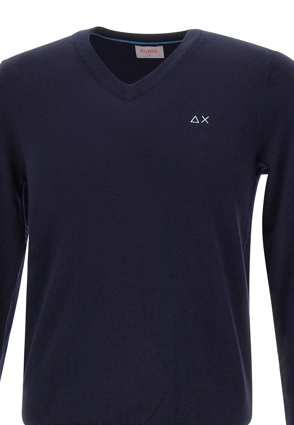 Sun 68 V-Neck Knitted Jumper