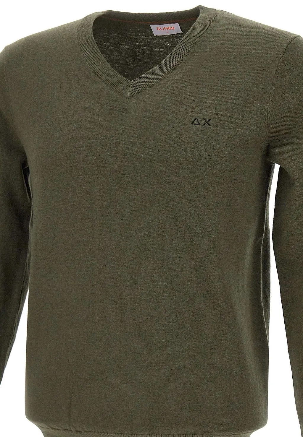 Sun 68 V-Neck Knitted Jumper