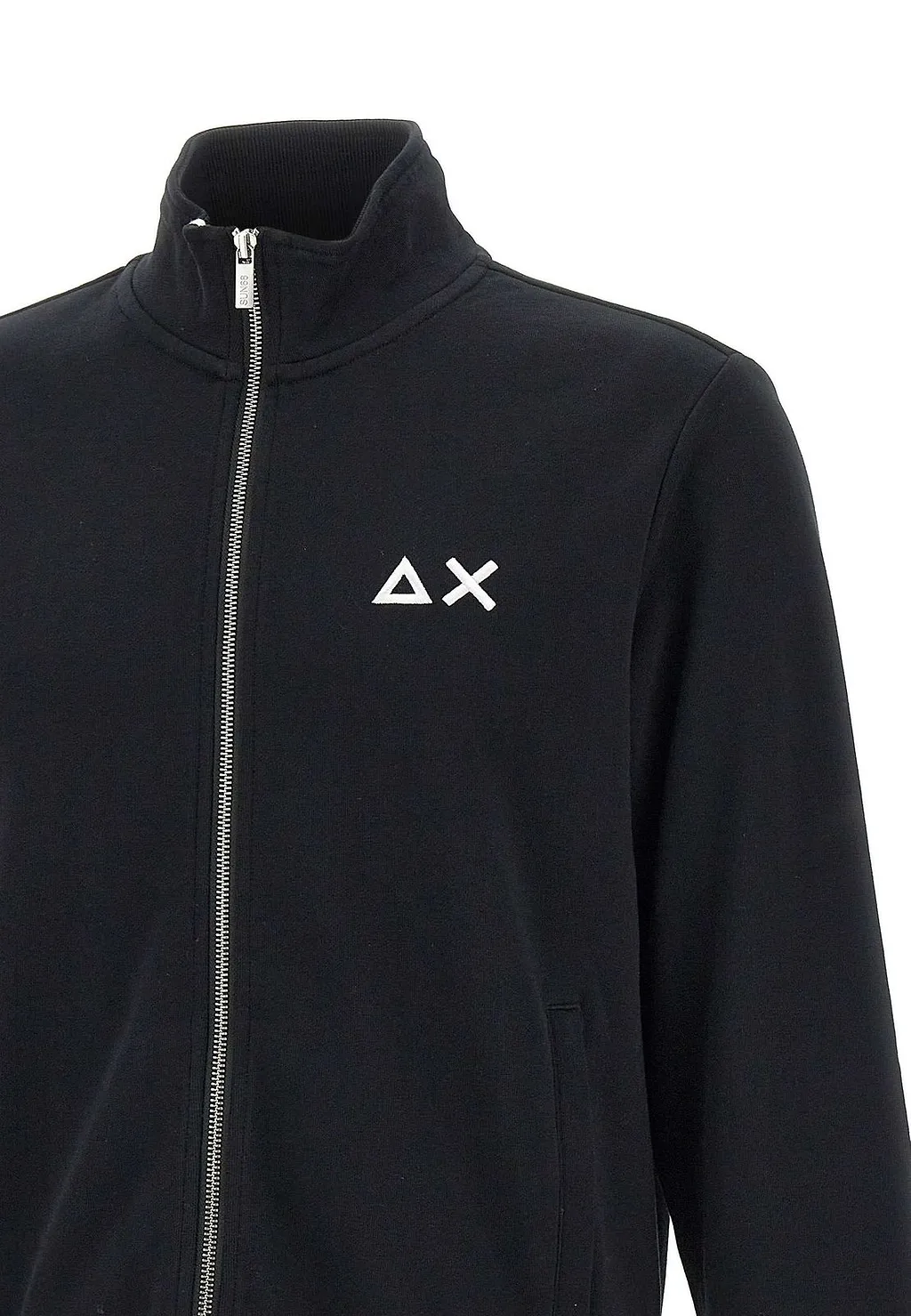 Sun 68 Zip-Through Logo Sweatshirt