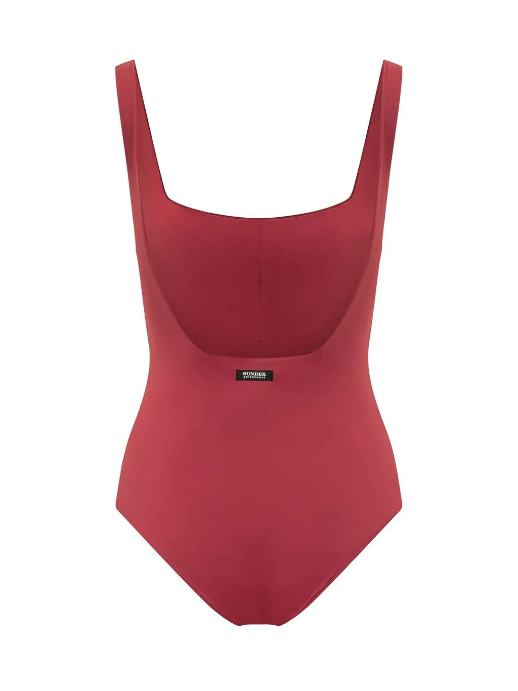 Cina Square-Neck Swimsuit