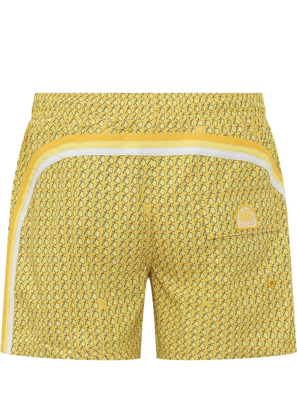 Sundek Printed Drawstring Swim Shorts