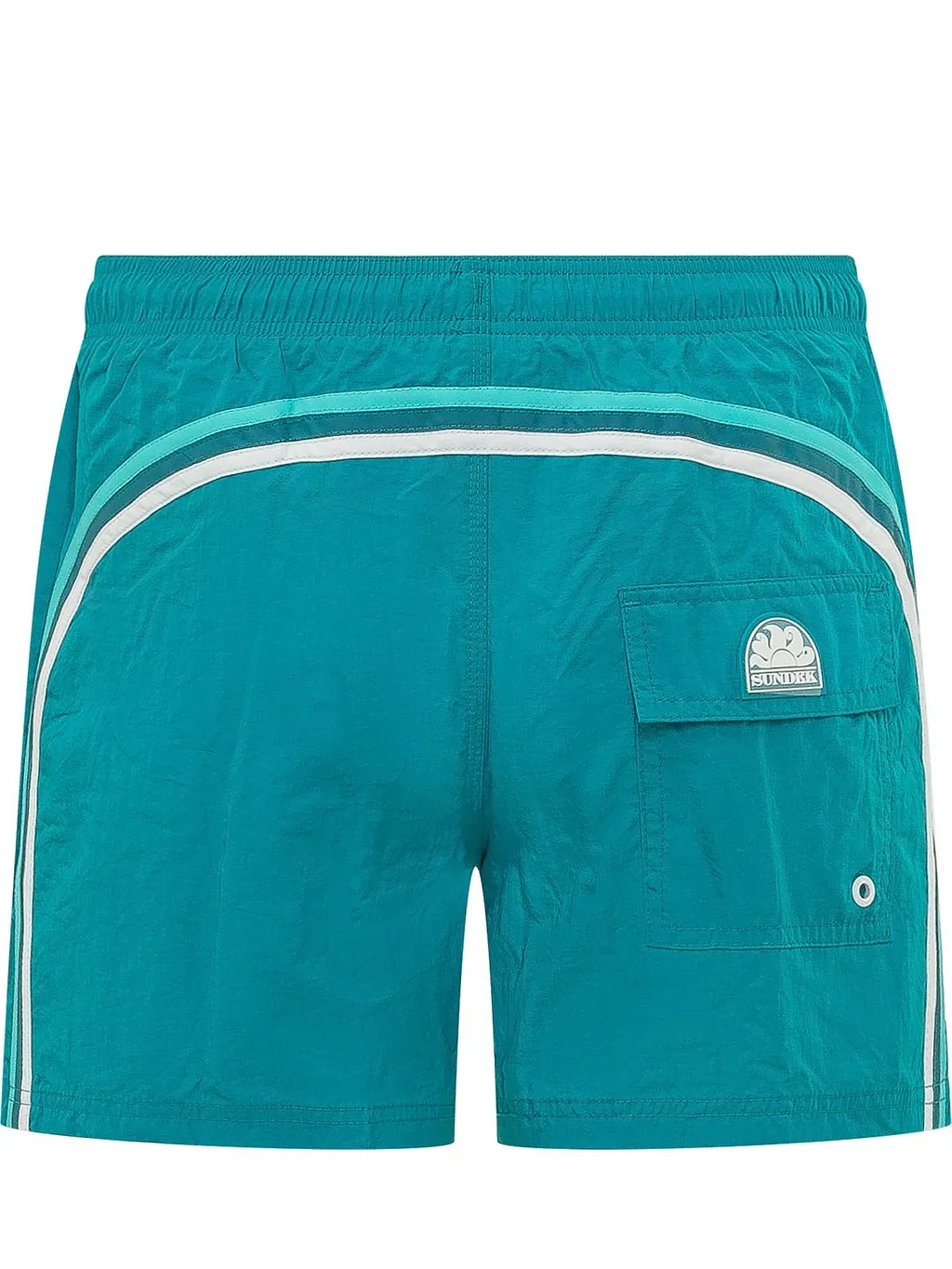 Sundek Striped Pocket Swim Shorts