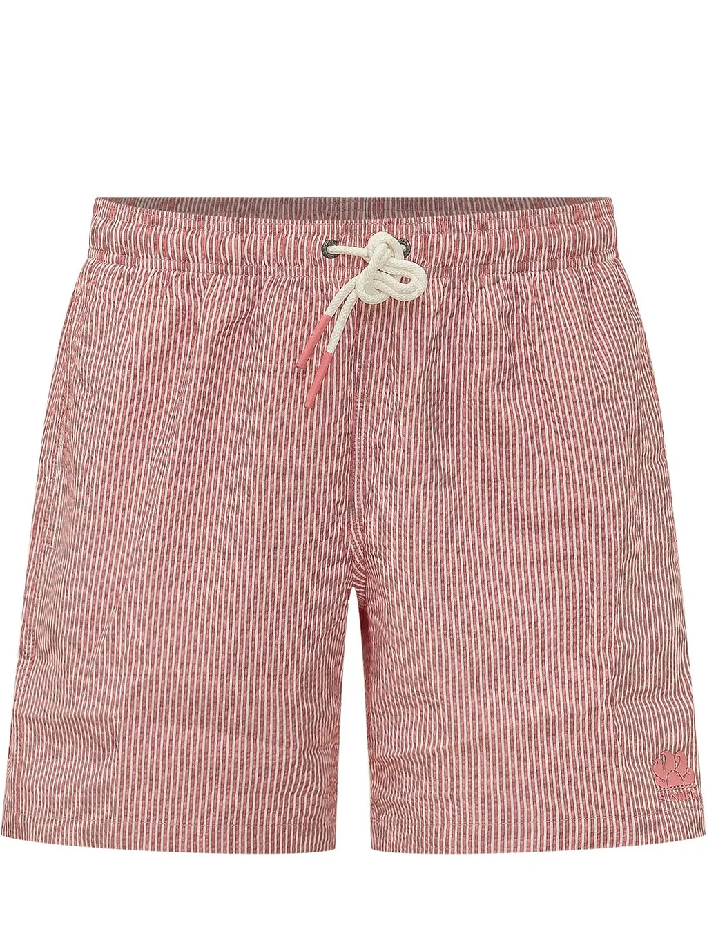 Sundek Striped Drawstring Swim Shorts