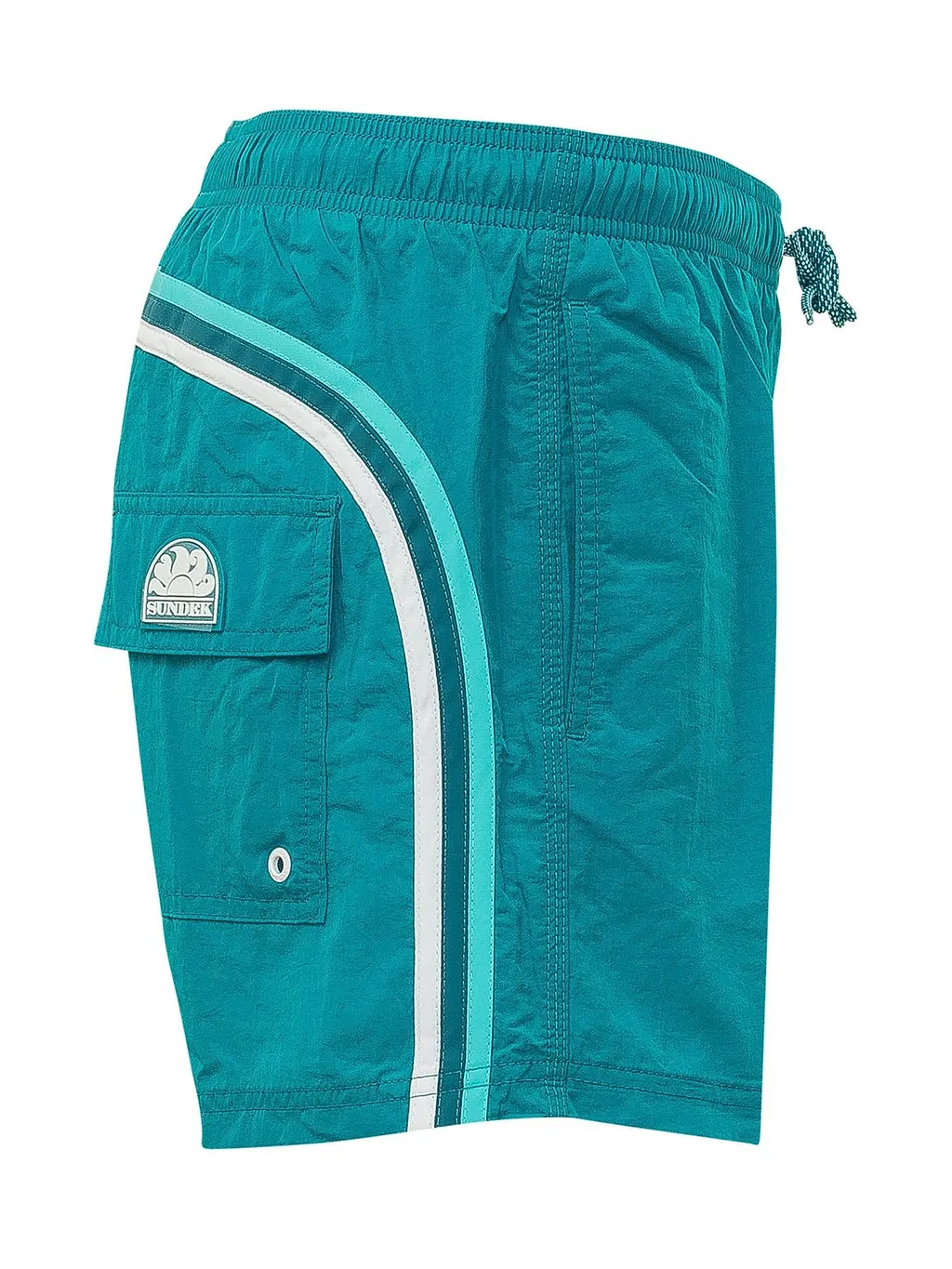 Sundek Striped Pocket Swim Shorts
