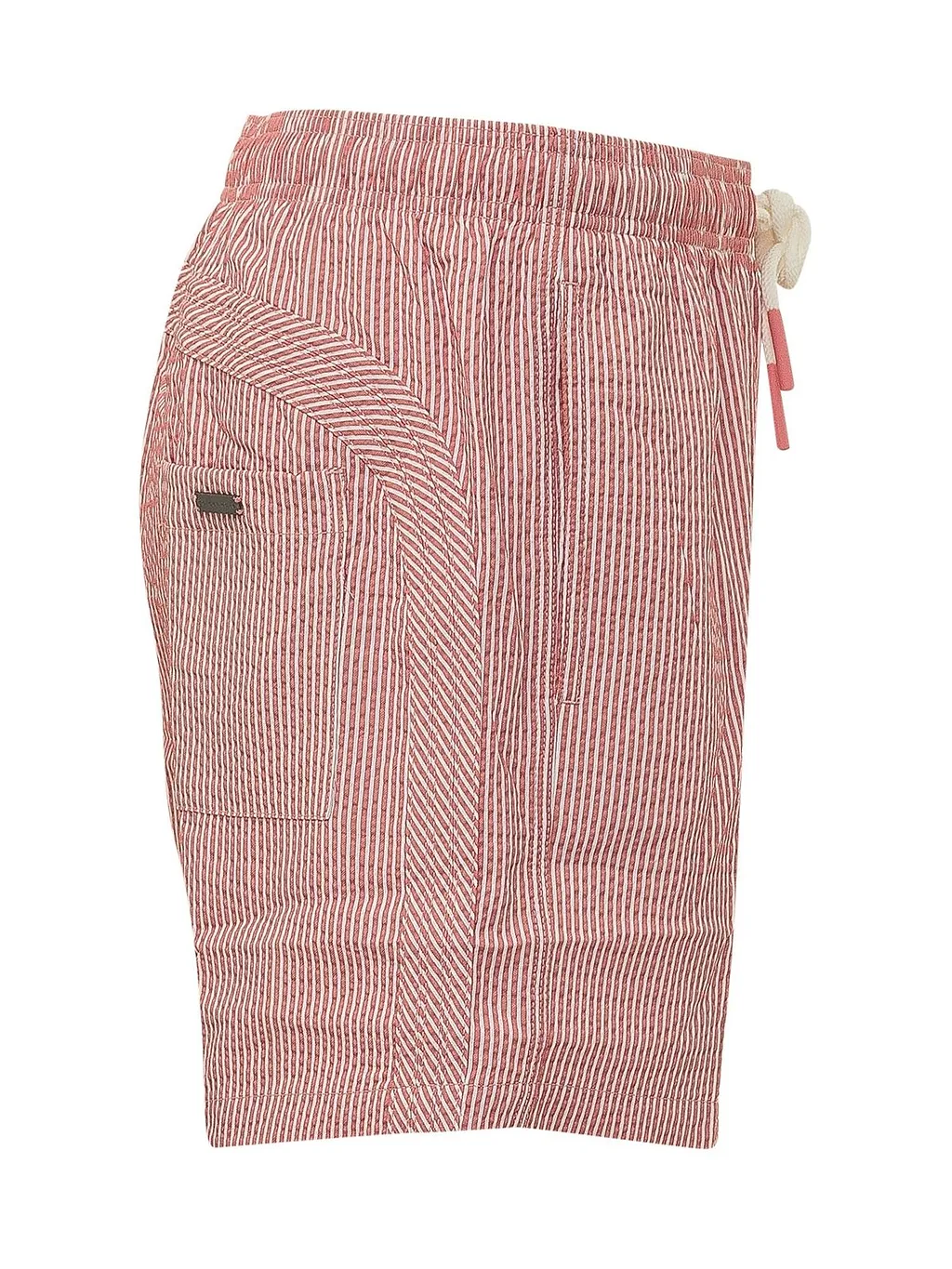 Sundek Striped Drawstring Swim Shorts