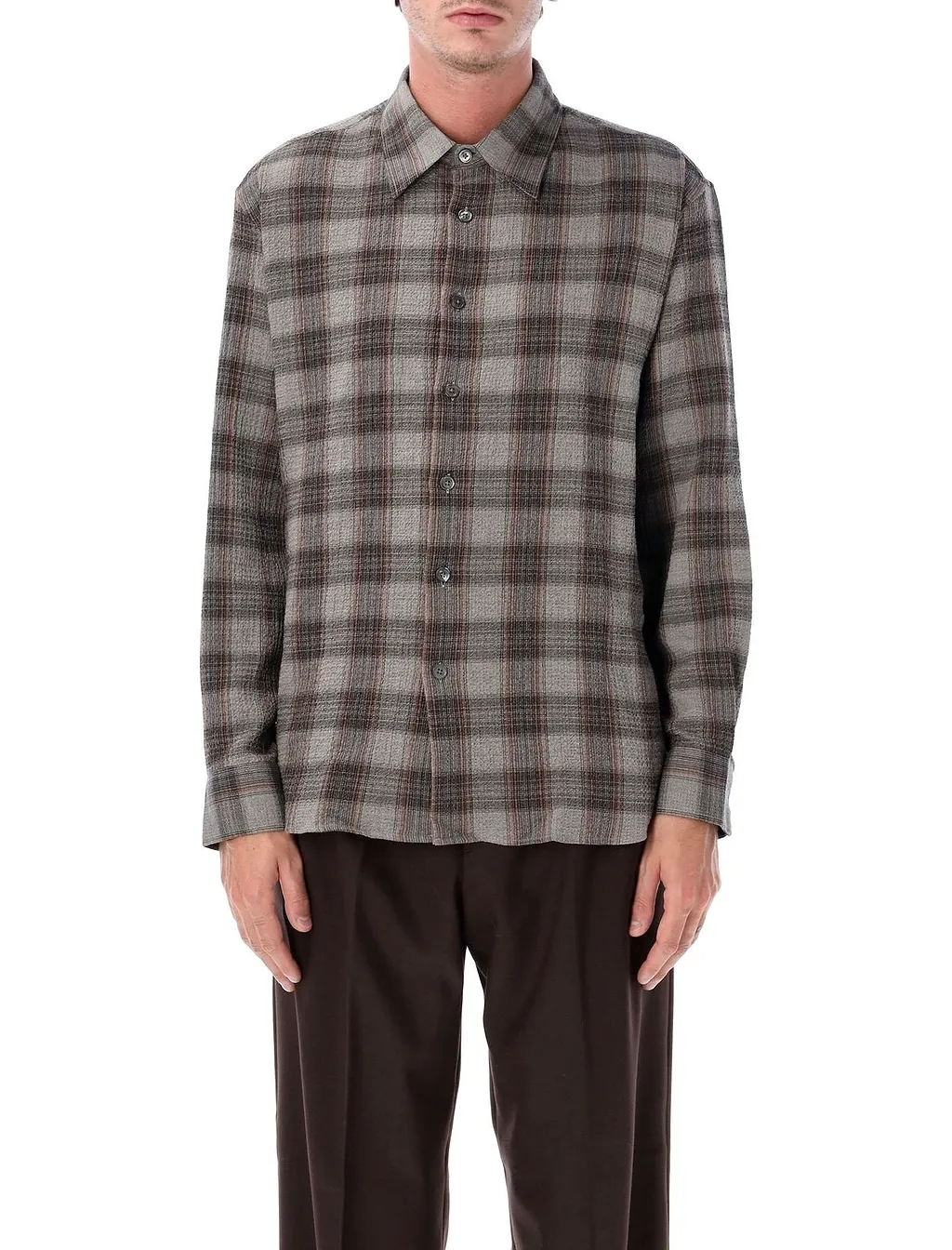 Studio Check Seersucker Shirt