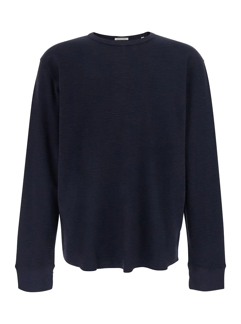 Sunflower Waffle Long-Sleeve Knitted Top