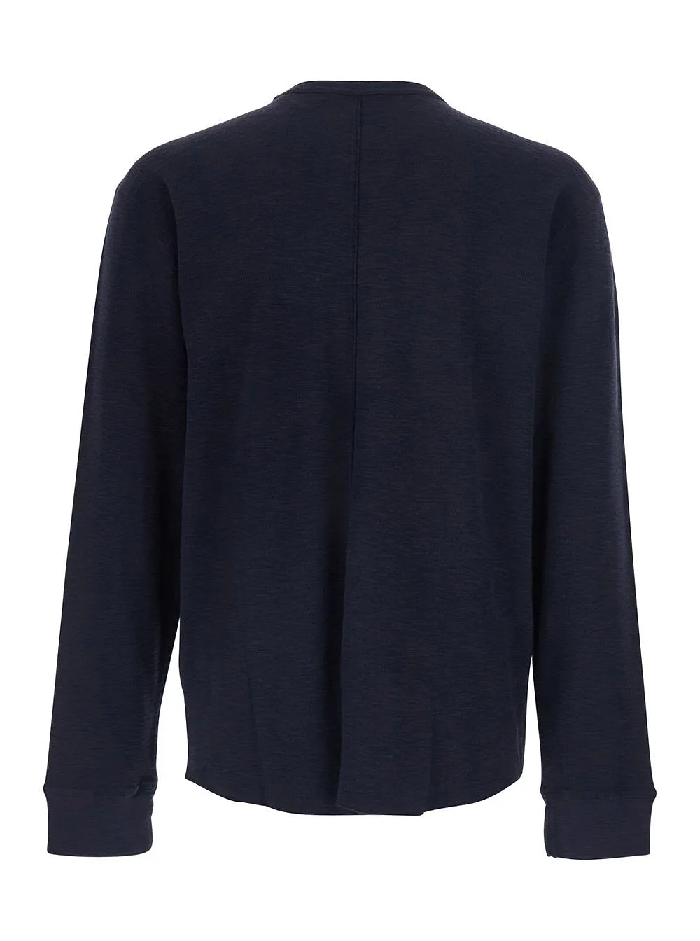 Sunflower Waffle Long-Sleeve Knitted Top