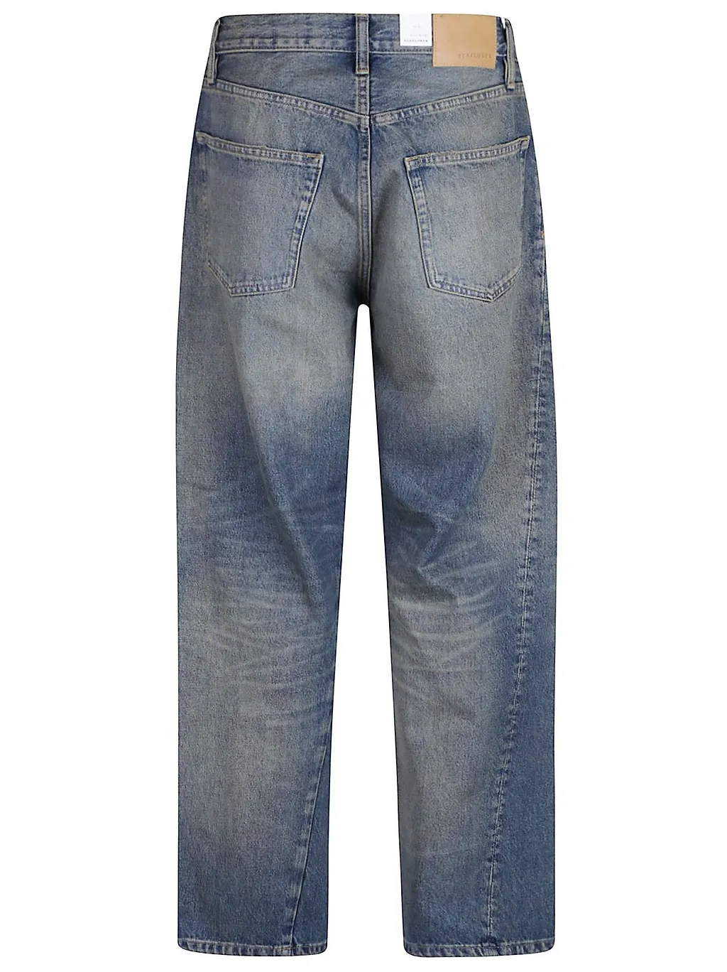 Sunflower Wide-Leg Twist Jeans