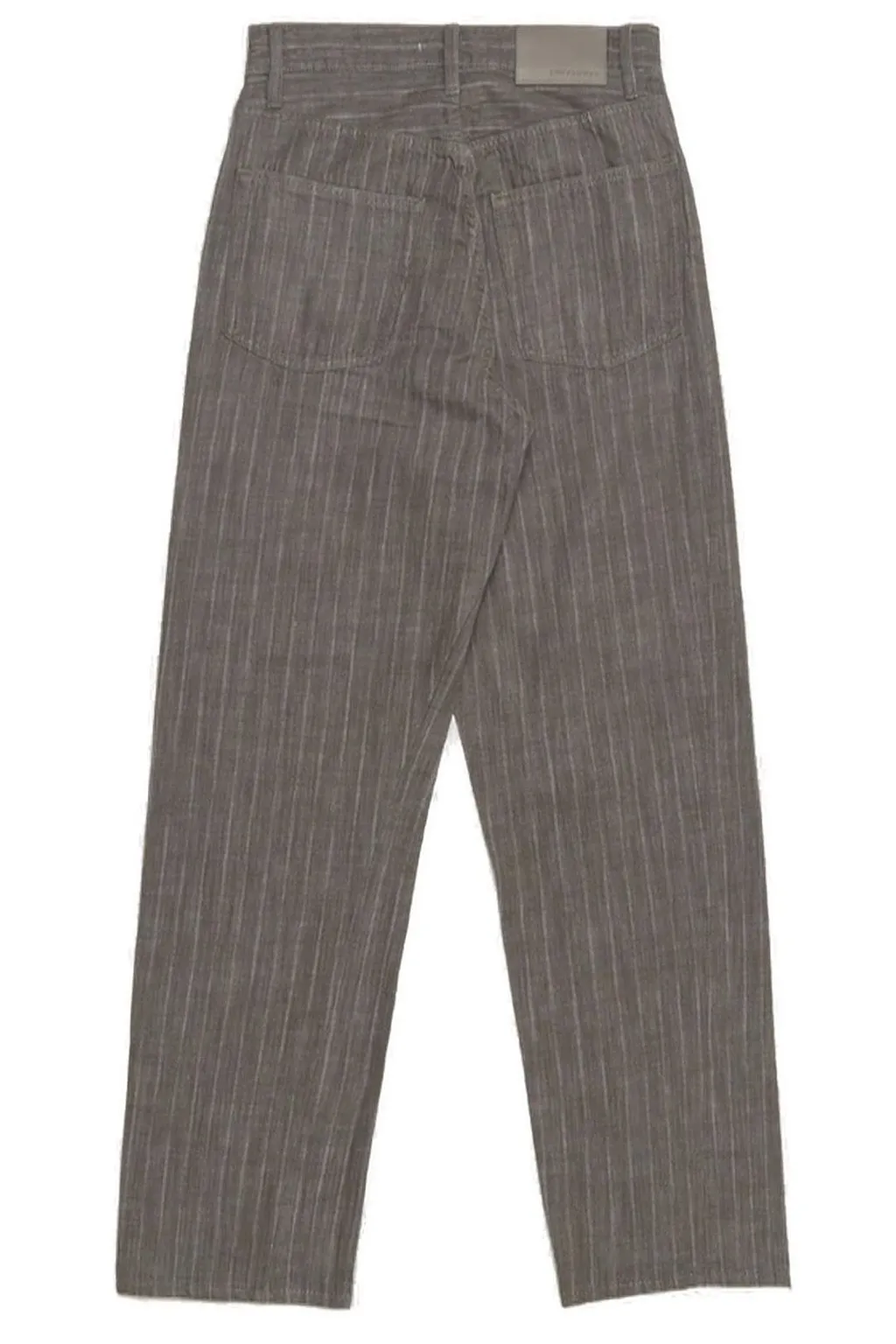Sunflower Logo Patch Pinstriped Pants