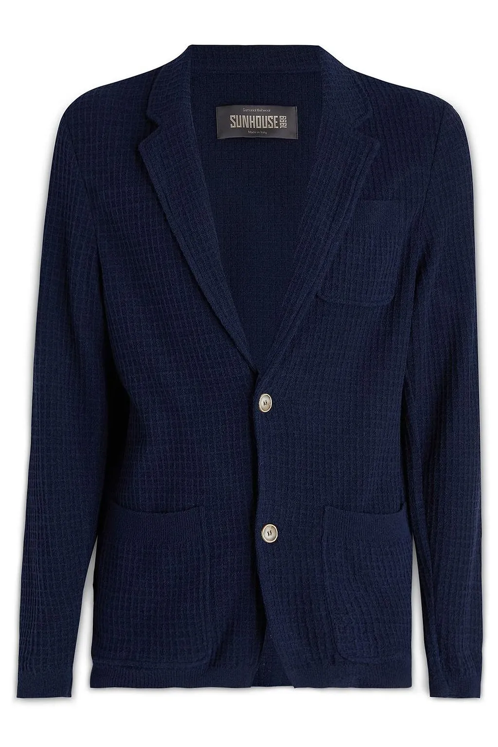 Sunhouse Edo Textured Knit Blazer