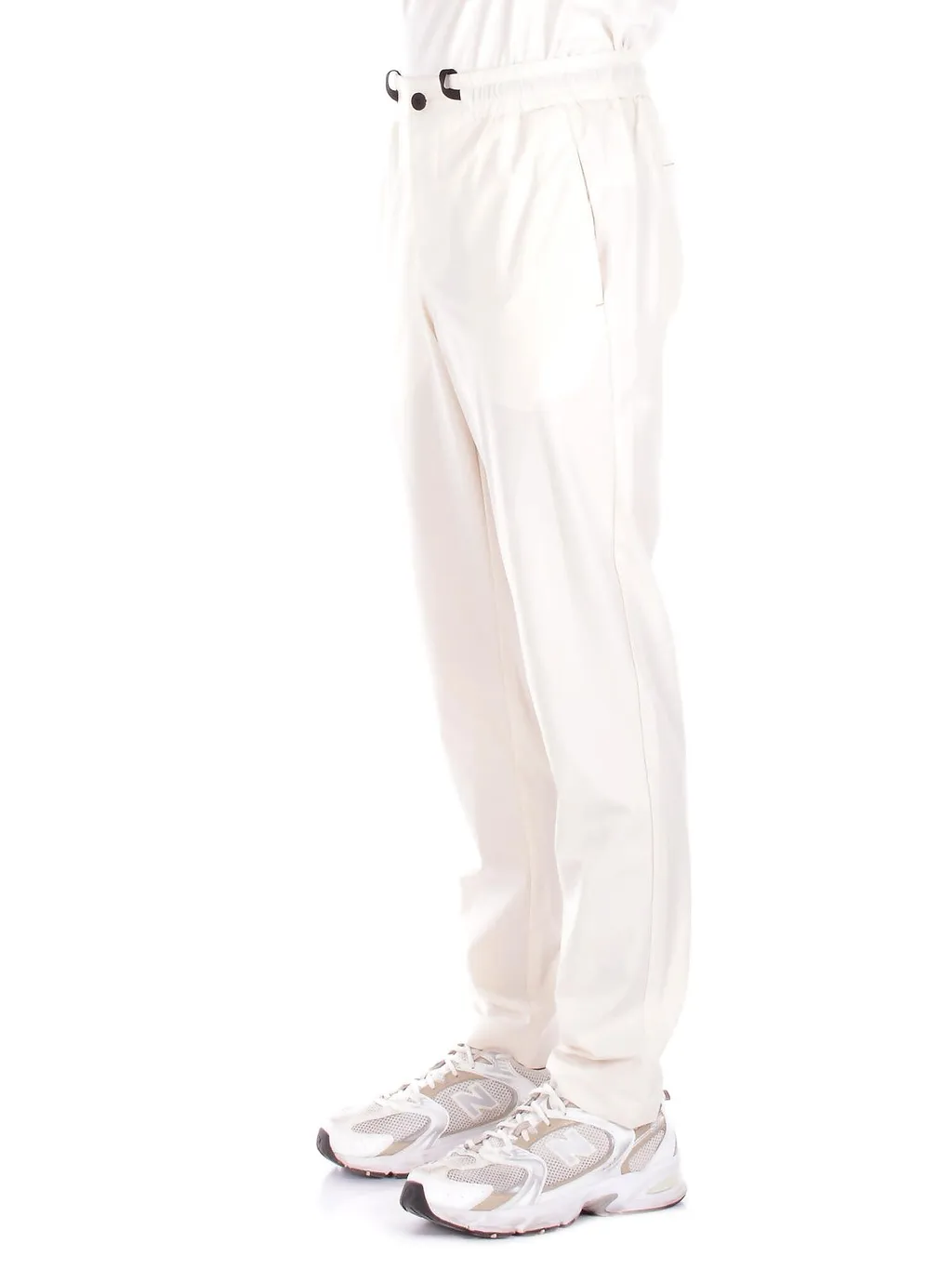 Suns Logo Patch Straight-Leg Trousers