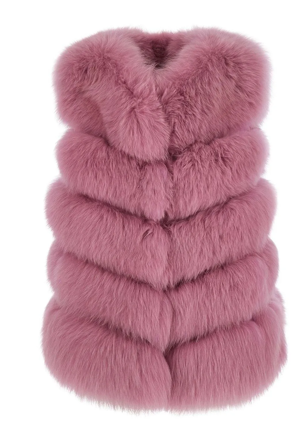 Suprema Quilted Faux Fur Gilet Jacket