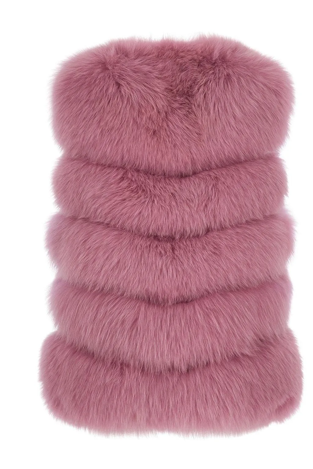 Suprema Quilted Faux Fur Gilet Jacket