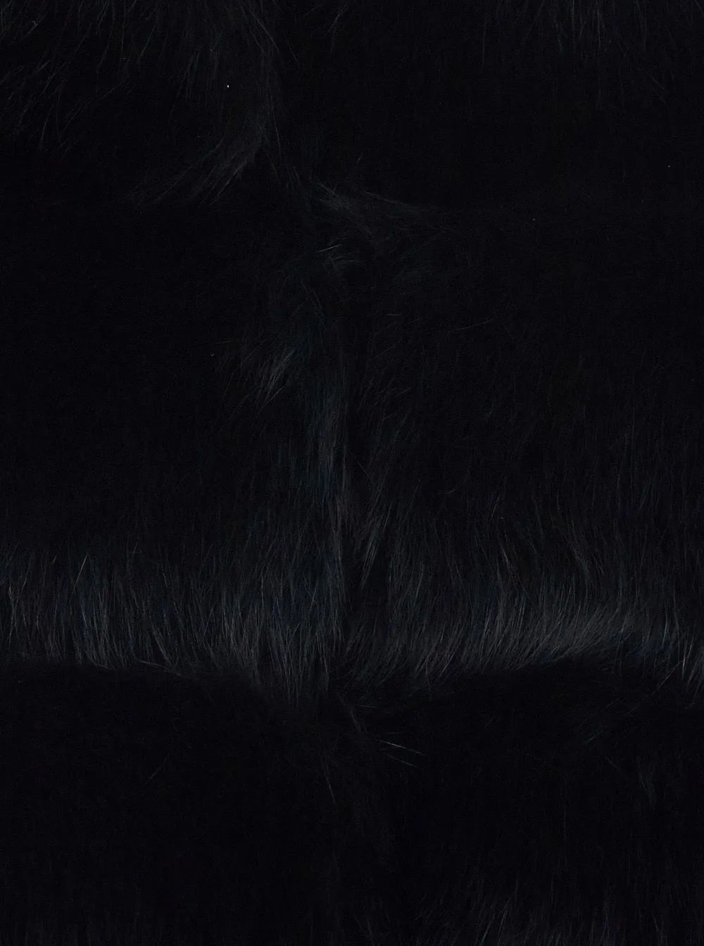 Suprema Quilted Long Fur Gilet Jacket